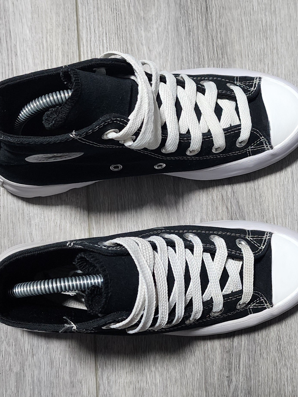 Converse Chuck Taylor All Star Lugged High Top Black Platform Sneakers Womens 8 - Picture 6 of 7